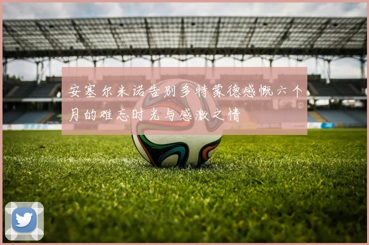 安塞尔米诺告别多特蒙德感慨六个月的难忘时光与感激之情