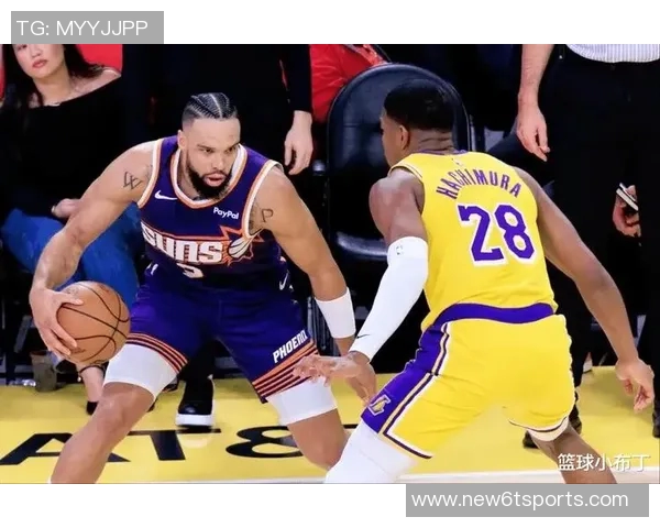 半场战报狄龙狂砍23分布克意外伤退太阳领先湖人14分东契奇27分老詹仅得4分